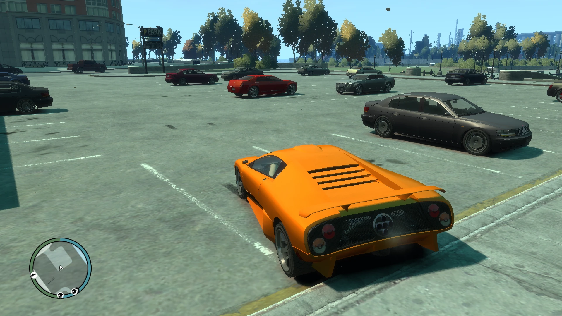 Grand Theft Auto IV "Припаркованный транспорт" [1.0.0]