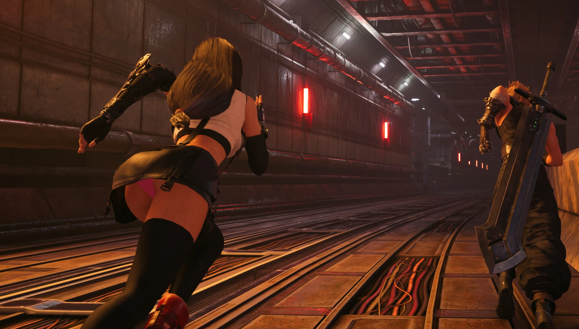 Final Fantasy 7 Remake "Тифа в трусиках"