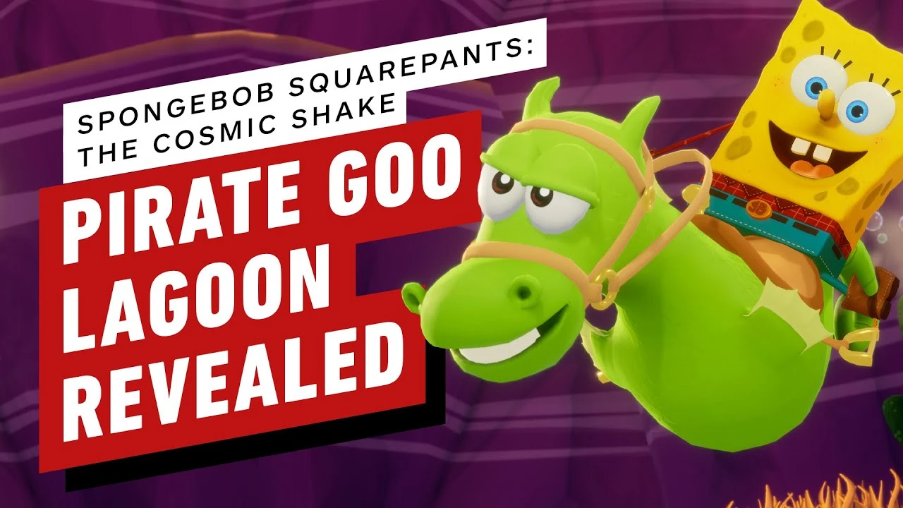 19 минут геймплея из красочного платформера SpongeBob SquarePants: The Cosmic Shake