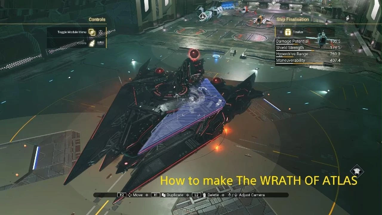 No Man's Sky: Строим корвет Гнев Атласа