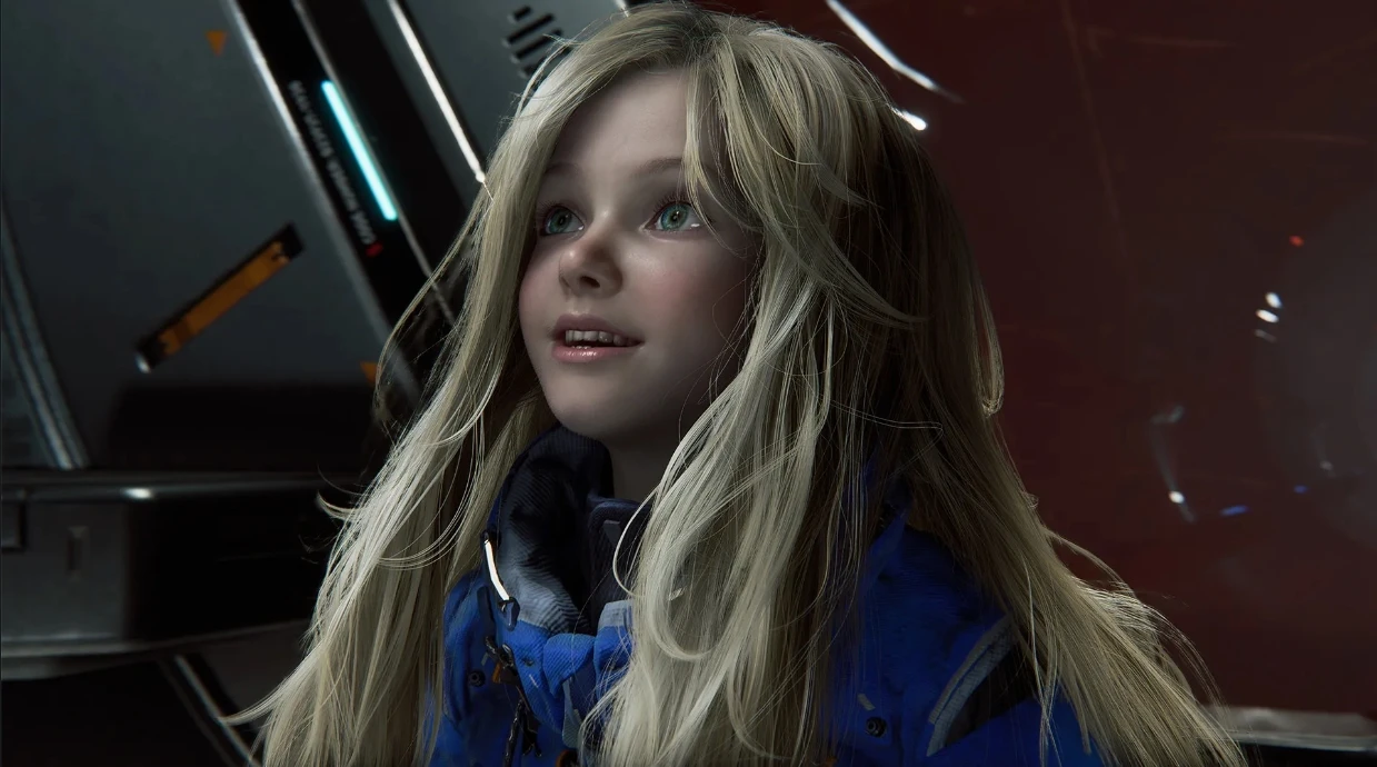 RE Engine даст возможность более реалистично рендерить волосы в Pragmata