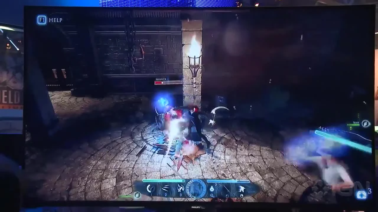 Shadow Realms "4 минуты геймплея Gamescom 2014"