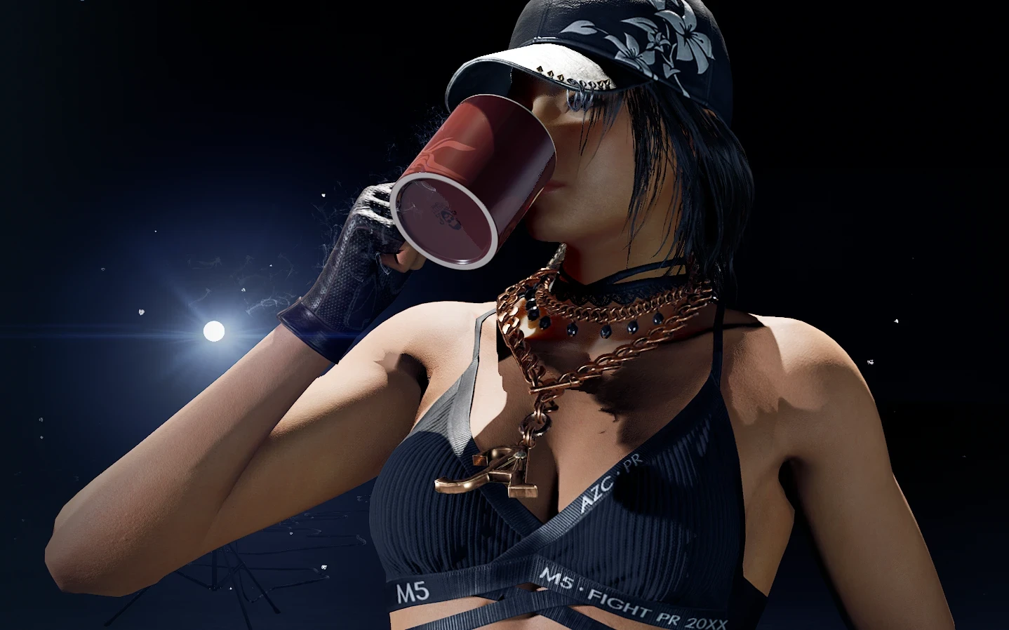 Tekken 8 "Азусена без куртки C3"