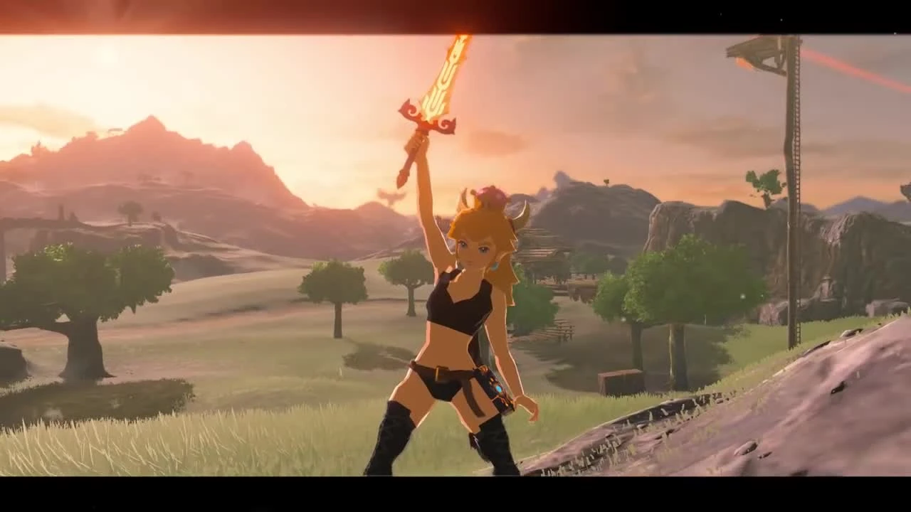 Моддер добавил Боузетту в The Legend of Zelda: Breath of the Wild