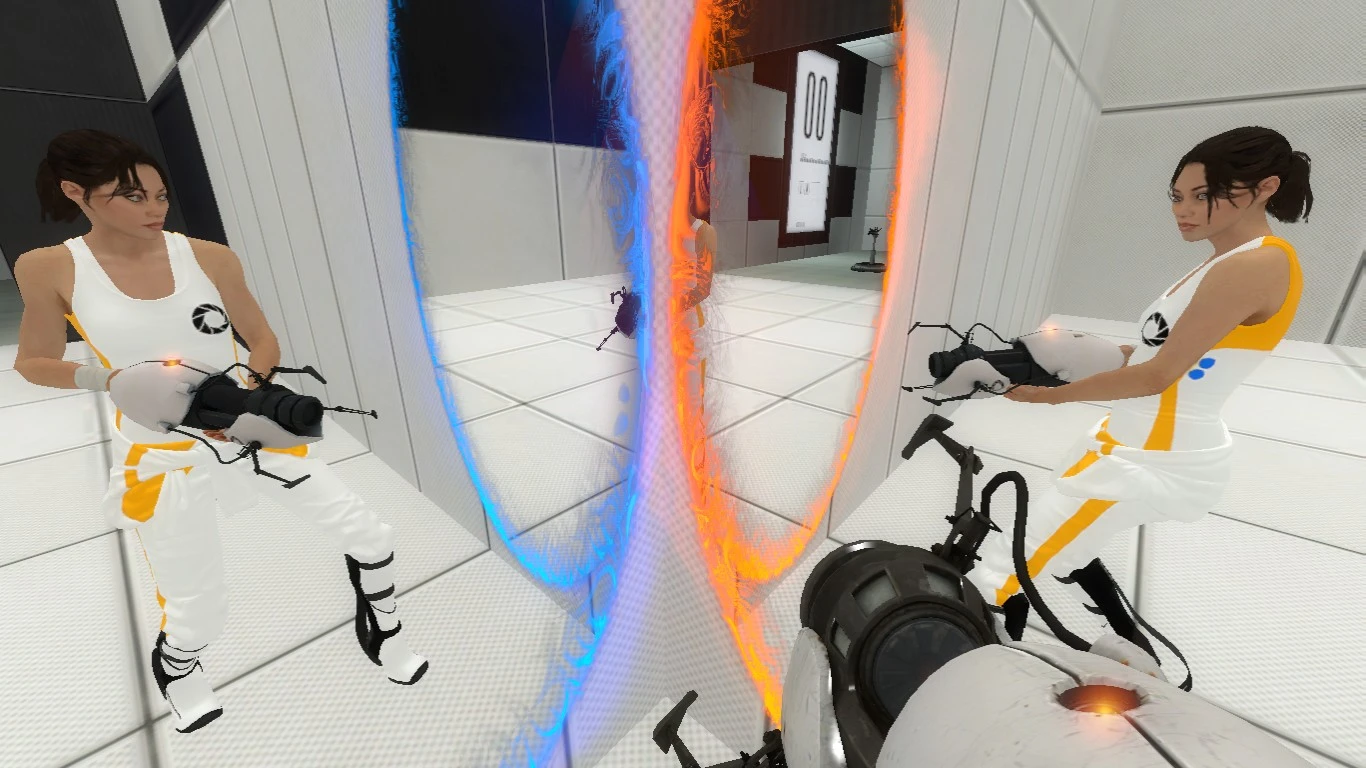 Portal 2 "Пушка из первой части"