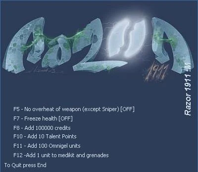 Mass Effect: Трейнер (+6)