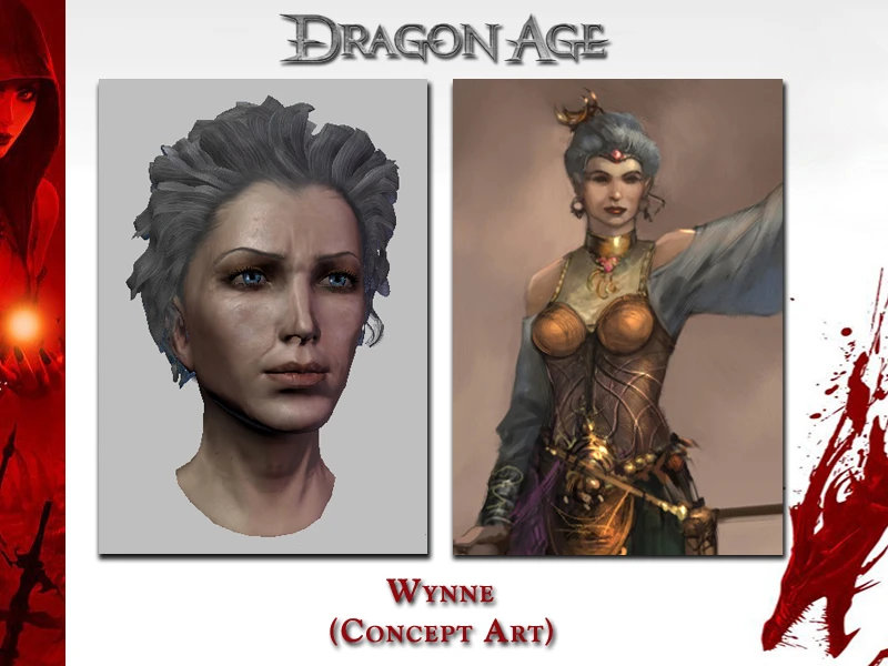 Dragon Age: Origins "Wynne - Concept Art"