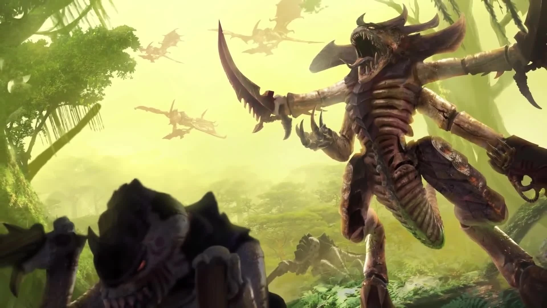 Трейлер дополнения Warhammer 40,000 Gladius - Tyranids