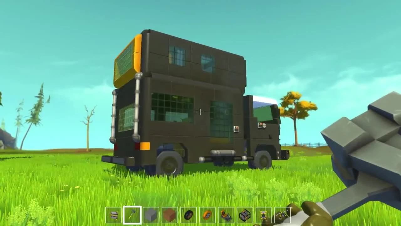 Самая крутая машина - Scrap Mechanic (Обзоры работ от подписчиков)