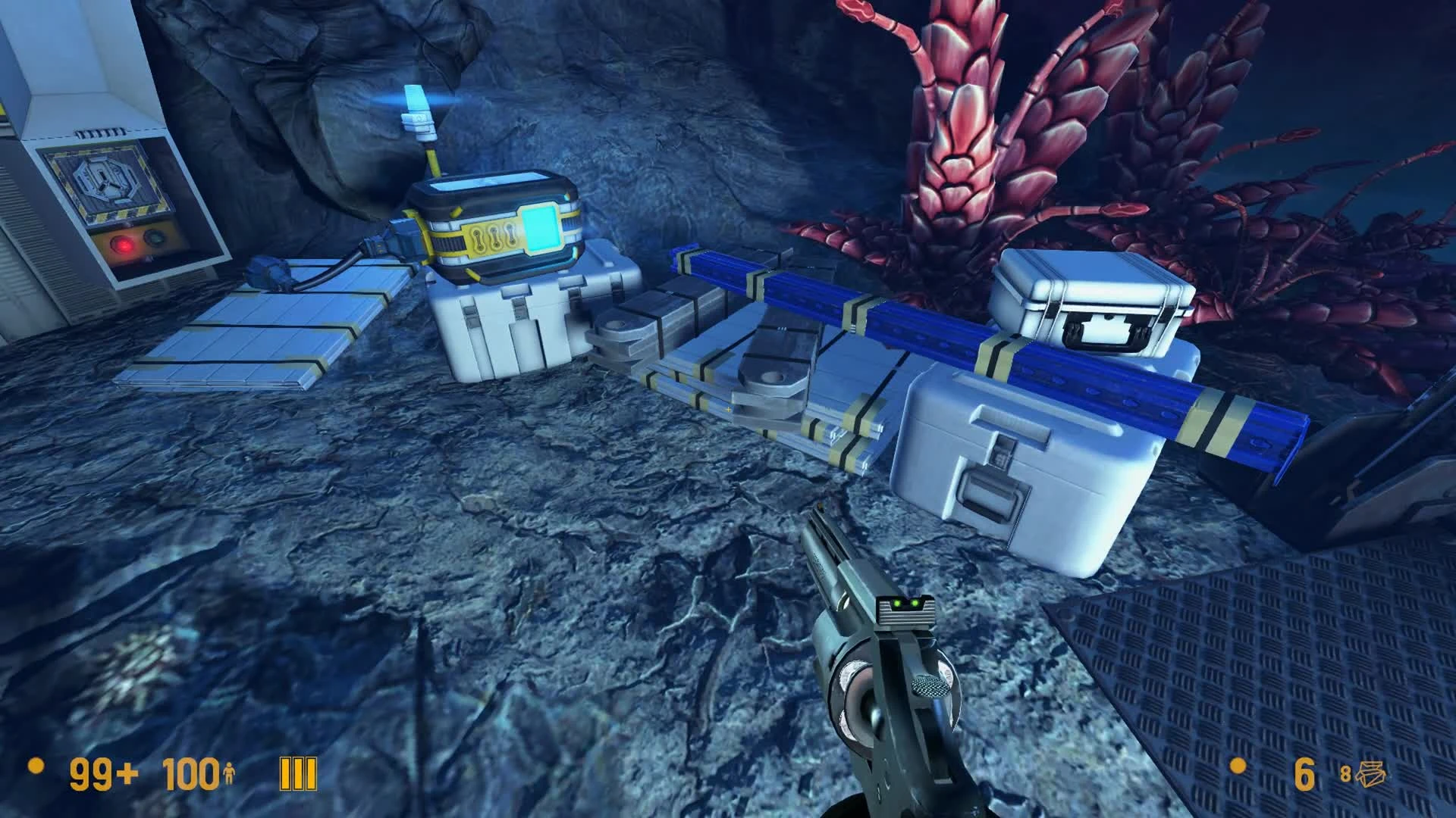 Black Mesa Xen - трассировка лучей