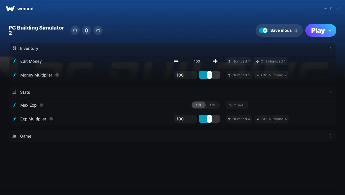 PC Building Simulator 2 "Трейнер +9" [UPD: 31.01.2025] {FLiNG / WeMod}
