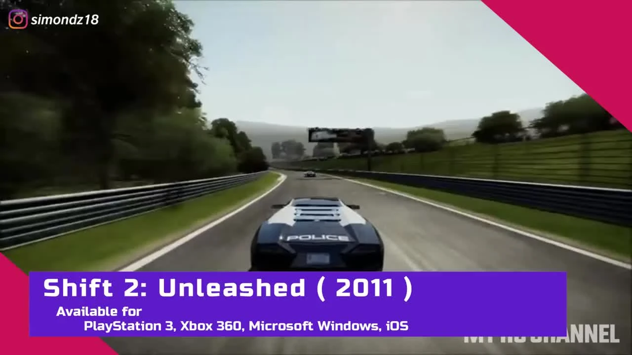 Эволюция Busted в Need for Speed 1994 - 2018