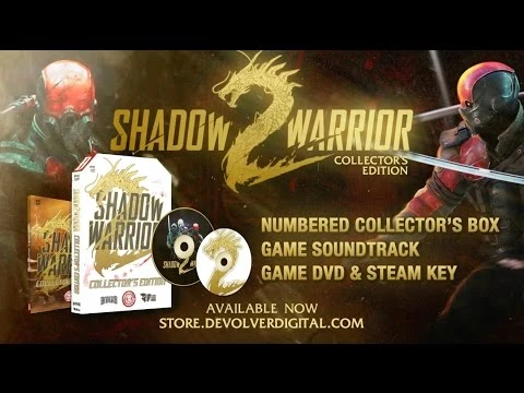 Анонс издания Shadow Warrior 2 Special Reserve Collector"s Edition