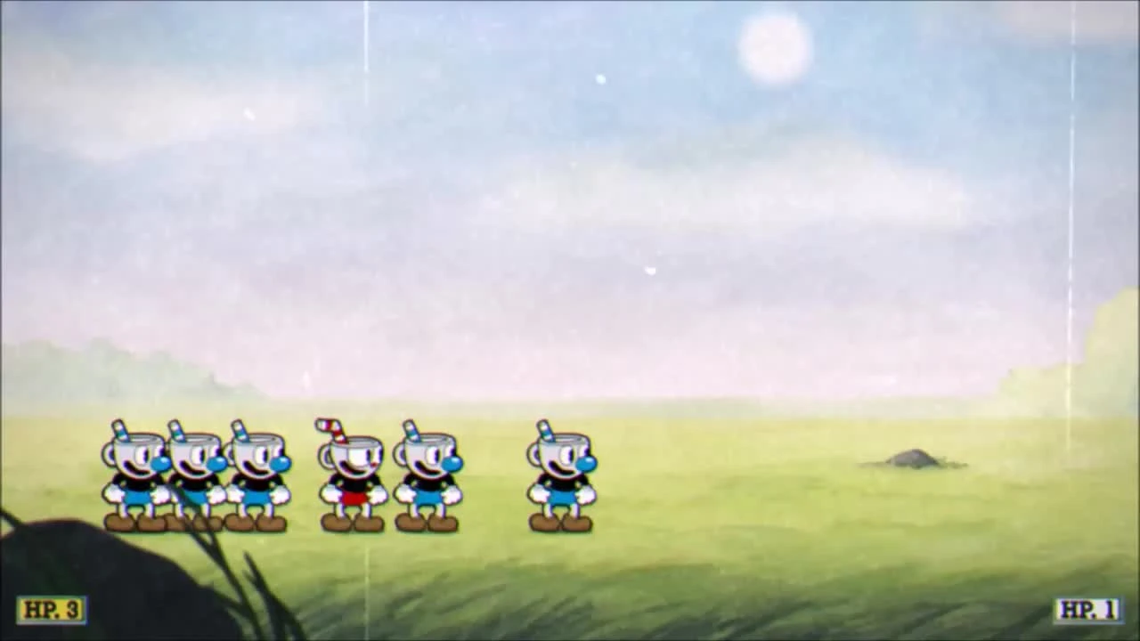 Cuphead - баг много игроков