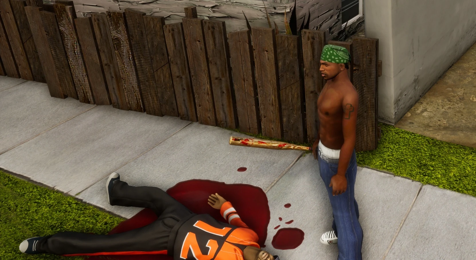 Grand Theft Auto: The Trilogy (San Andreas) "Кровавая бита"