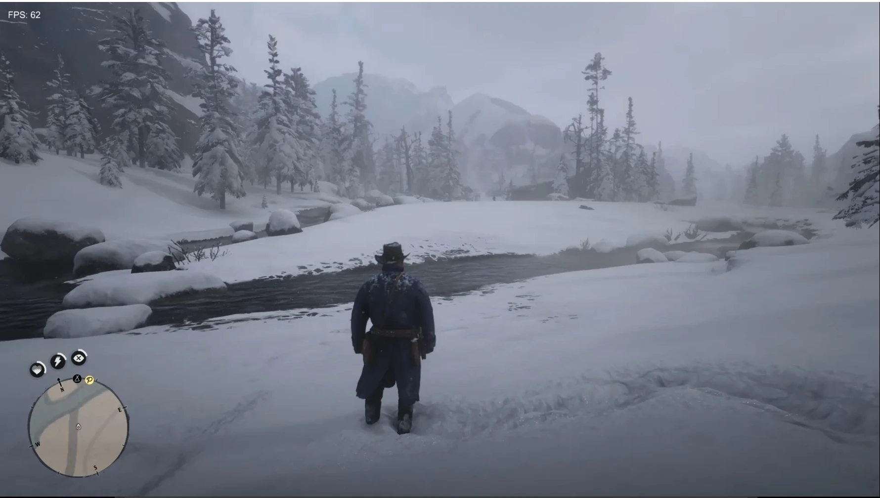 Red Dead Redemption 2 "Счетчик Fps"