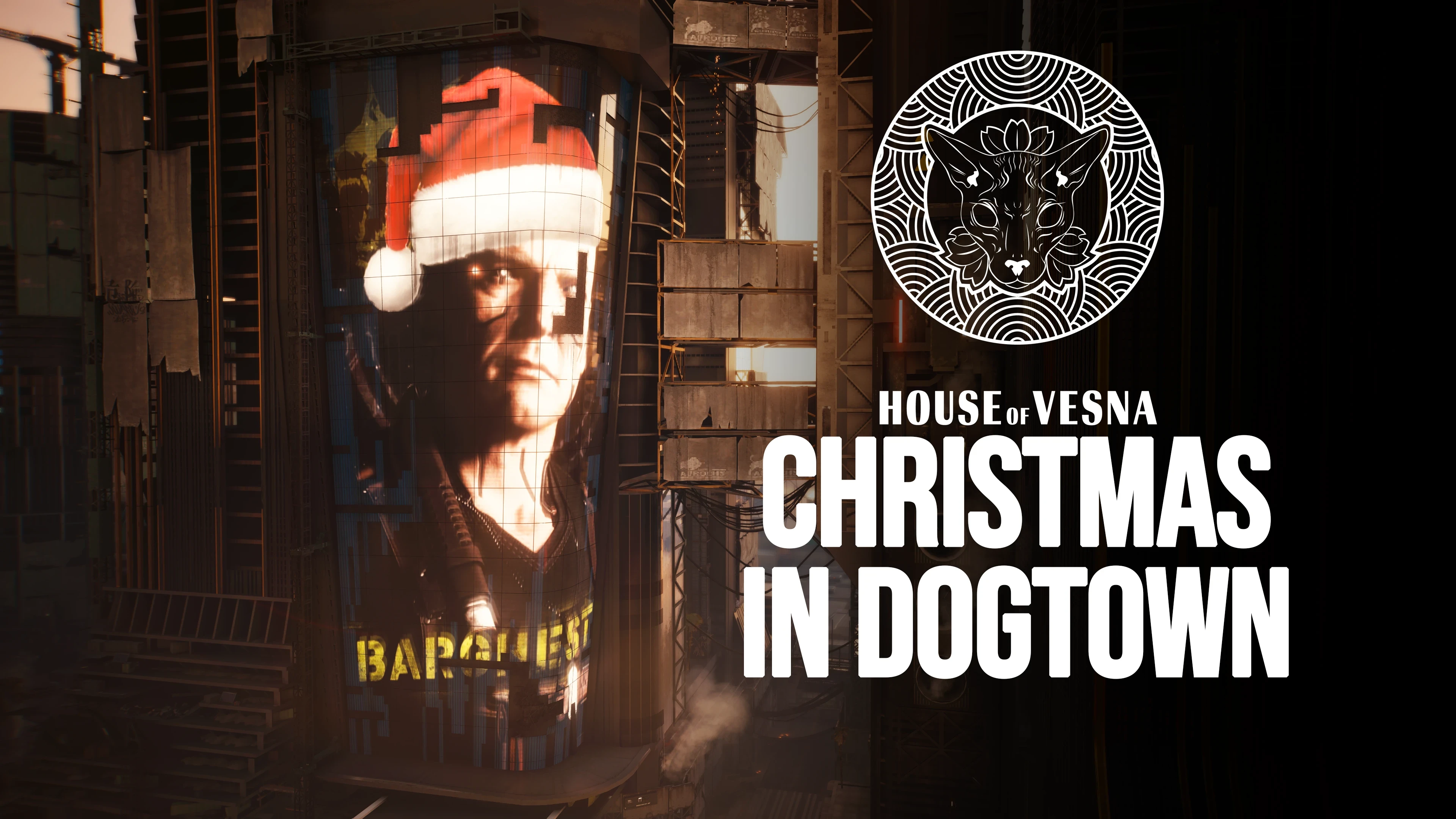 Cyberpunk 2077 "Рождество в Пёсьем городе"