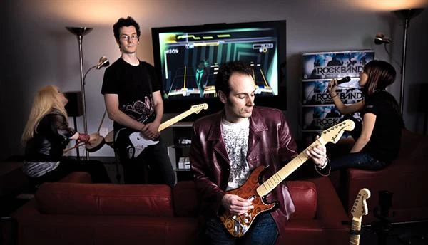 Самые популярные группы среди пользователей игр "Rock Band"