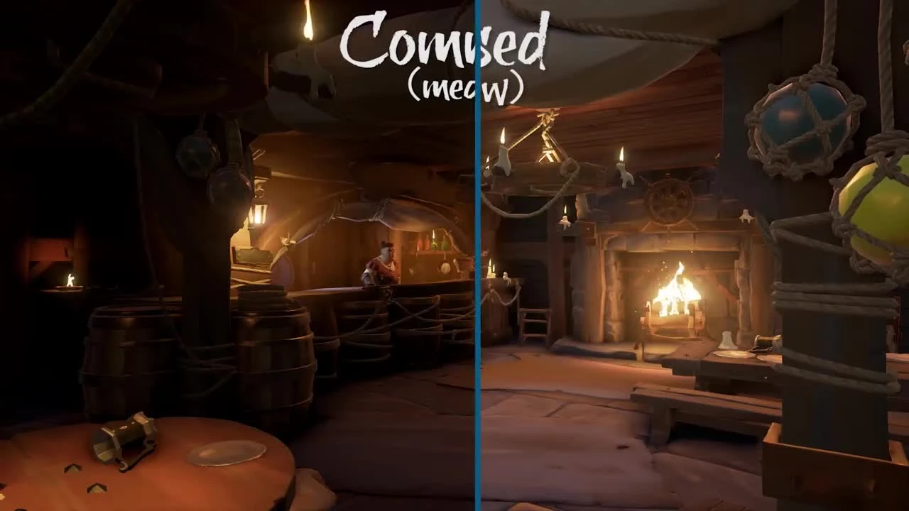 Сравнение настроек графики Sea of Thieves