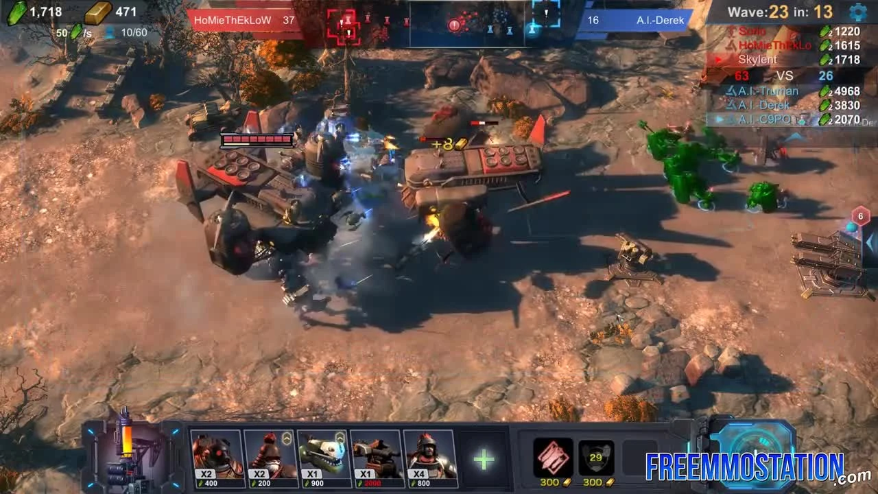 Art of War Red Tides - Первый геймплей