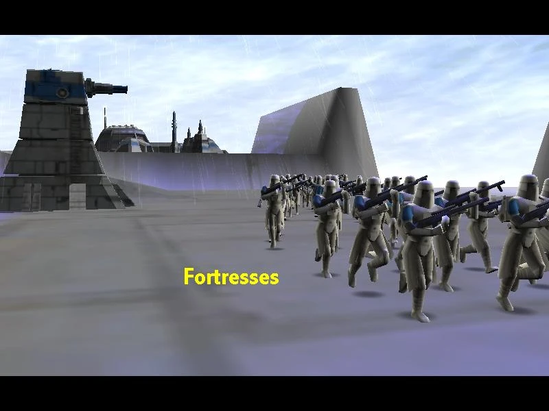 Star Wars: Empire at War "карта Fortresses (FoC)"