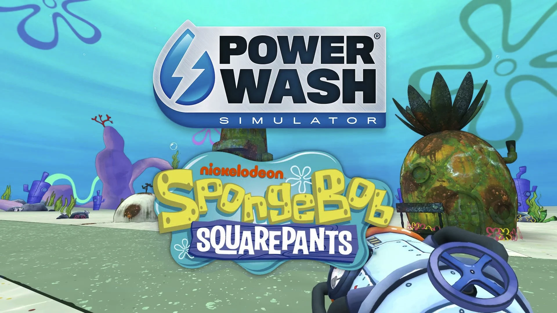 PowerWash Simulator получит кроссовер с Губкой Бобом этим летом