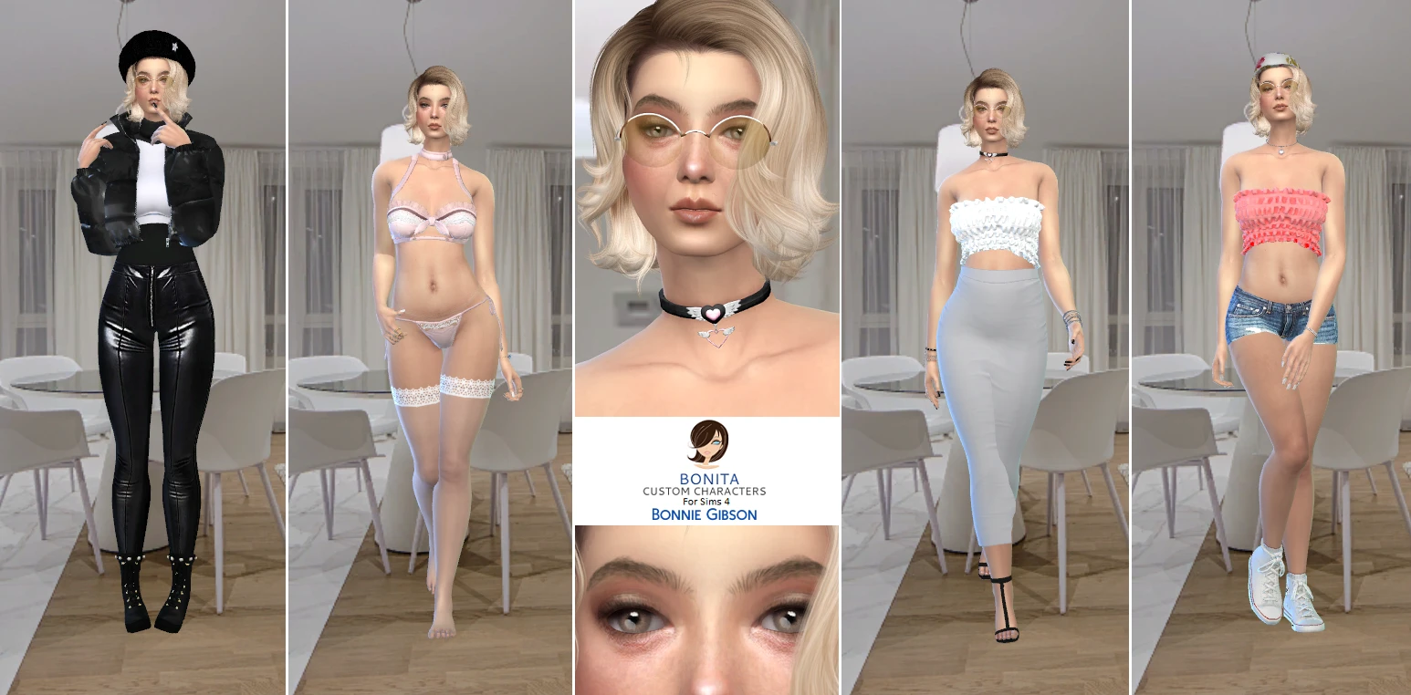 The Sims 4 "Персонаж - Бонни Гибсон"