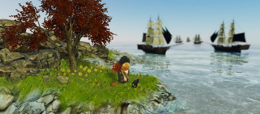 Пройдохи и авантюристы поборются за королевский трон в приключенческой игре Pirates of First Star