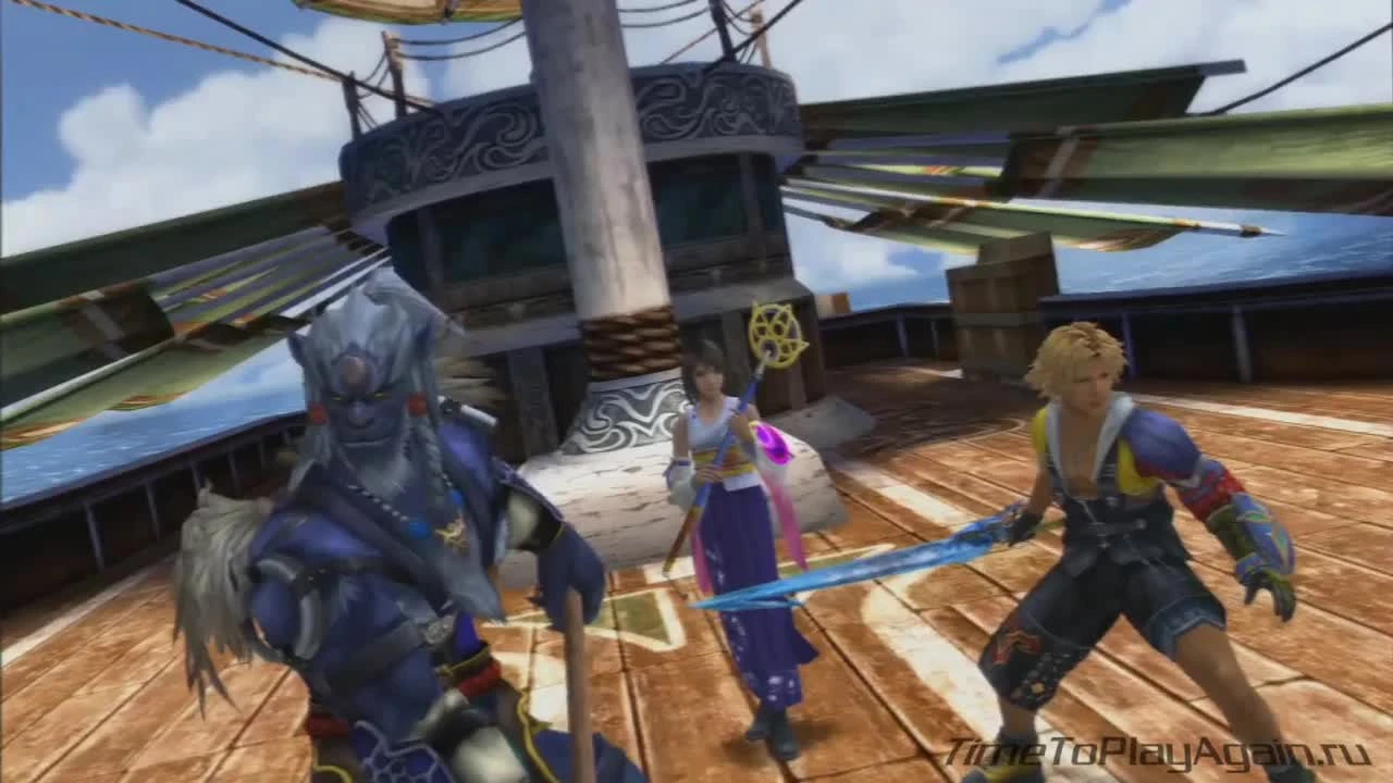 Final Fantasy X HD Remastered на русском языке. Нападение Сина. Серия 6