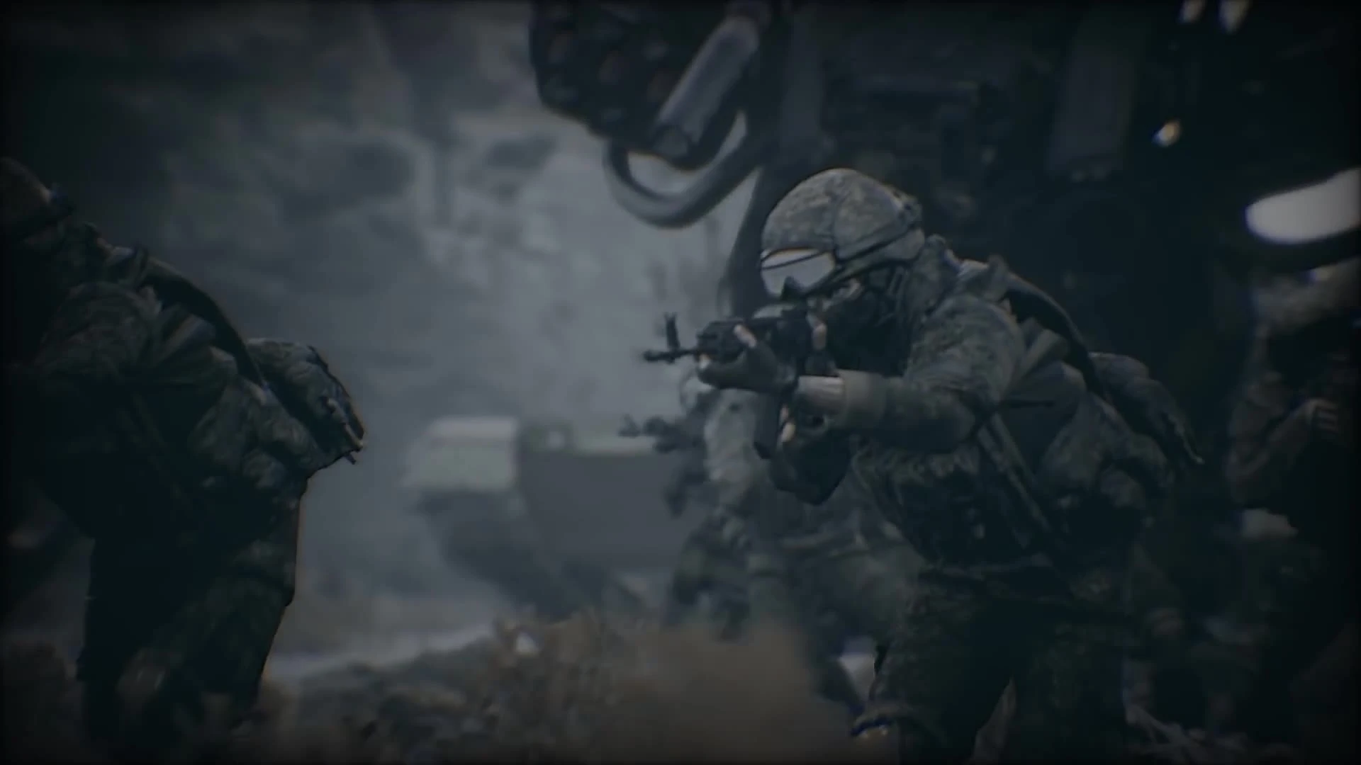 Трейлер футуристического шутера Russia 2055