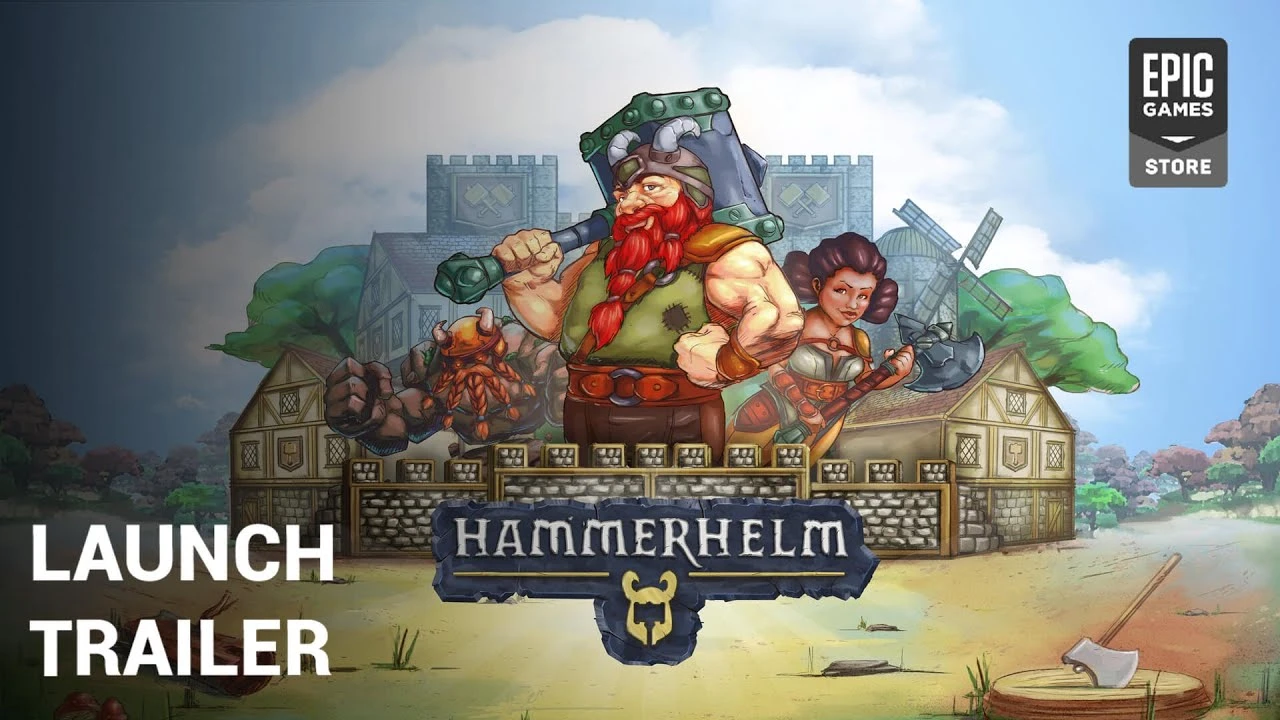 Ролевая игра о строительстве города HammerHelm стала доступна в Epic Games Store