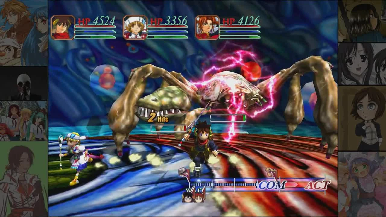 Прохождение от "Камикадзе" Grandia II Anniversary Edition, Часть 69 (Битва с частями Валмара)