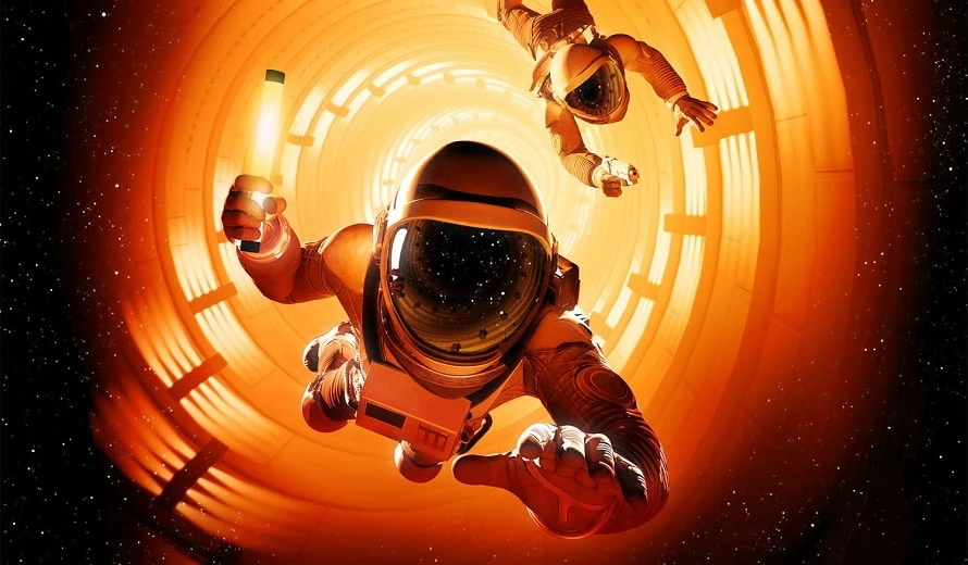 Полеты в невесомости в Downward Spiral: Horus Station