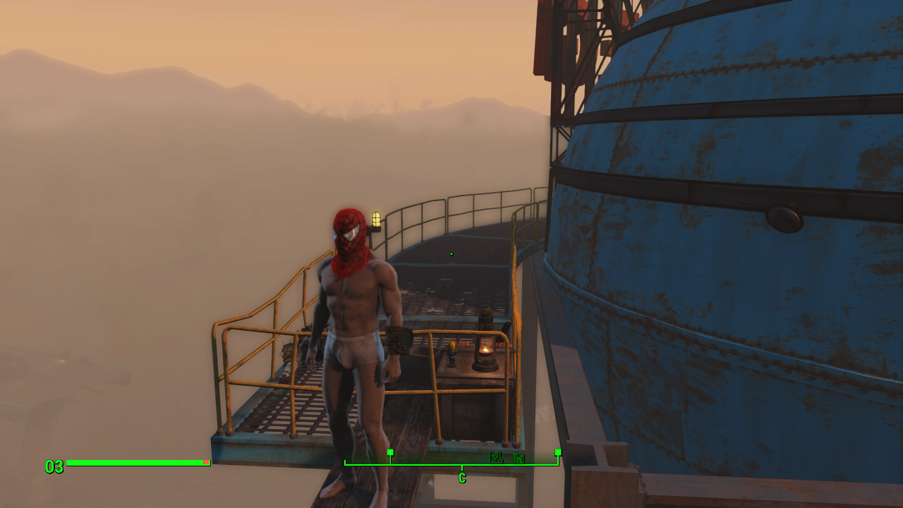 Fallout 4 "Spider-man mask (Маска Человека-паука)"