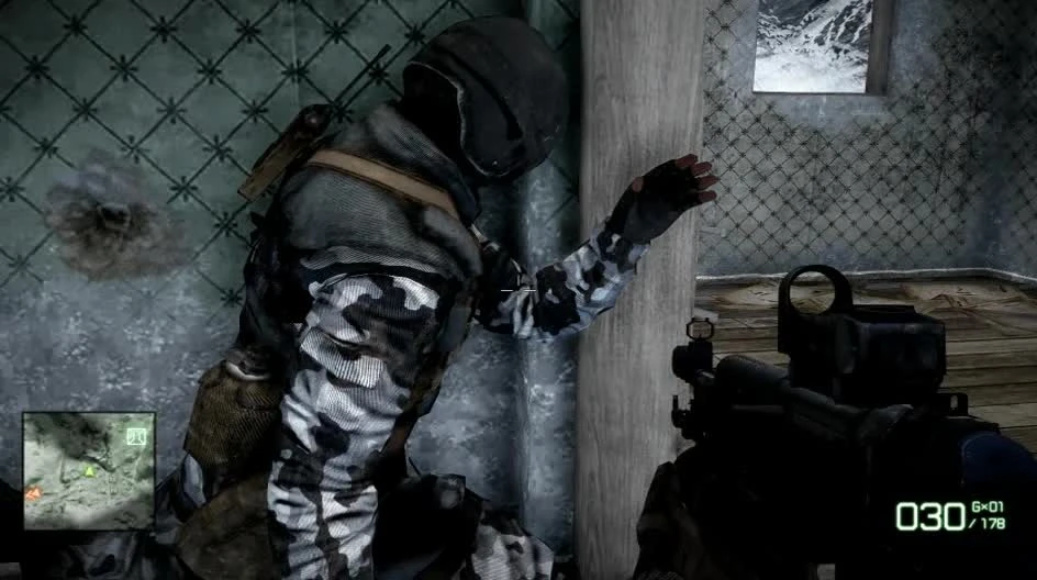 Battlefield: Bad Company 2 "забавный глюк"