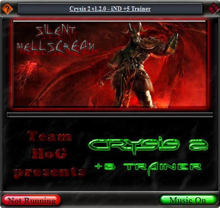 Crysis 2: Трейнер (+5) [1.2] {HoG}