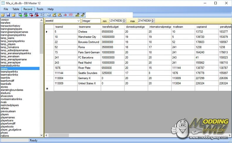 FIFA 16 "PC Demo Database"