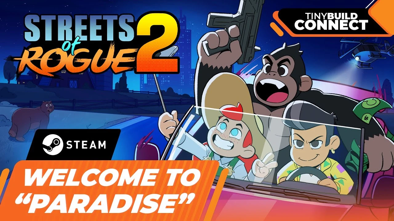 Новый трейлер Streets of Rogue 2 показывает цифровой беспредел в открытом мире