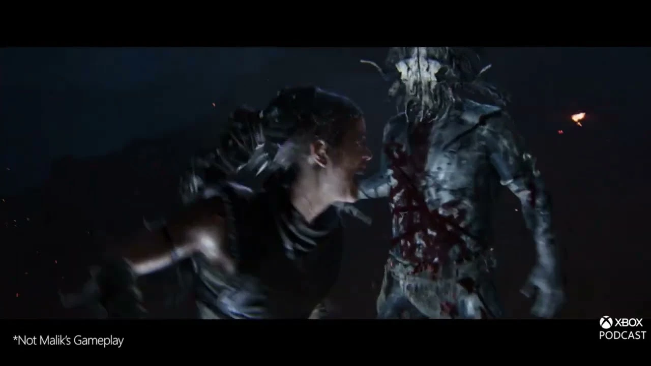 Сражения с врагами в новом геймплейном ролике Hellblade 2