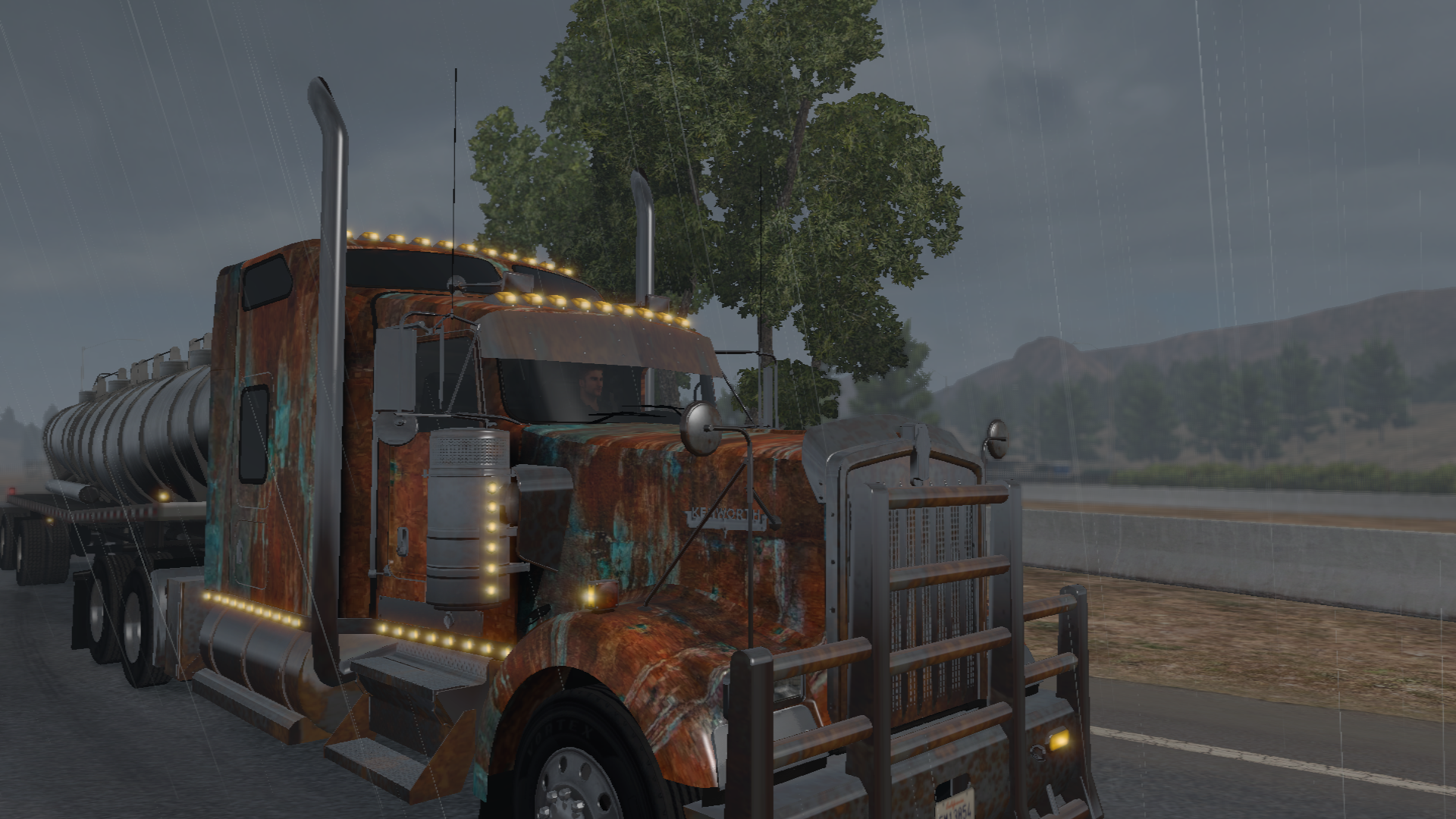 American Truck Simulator "Ржавый Kenworth W900 Версия 2 / Rust Kenworth W900 Version 2"