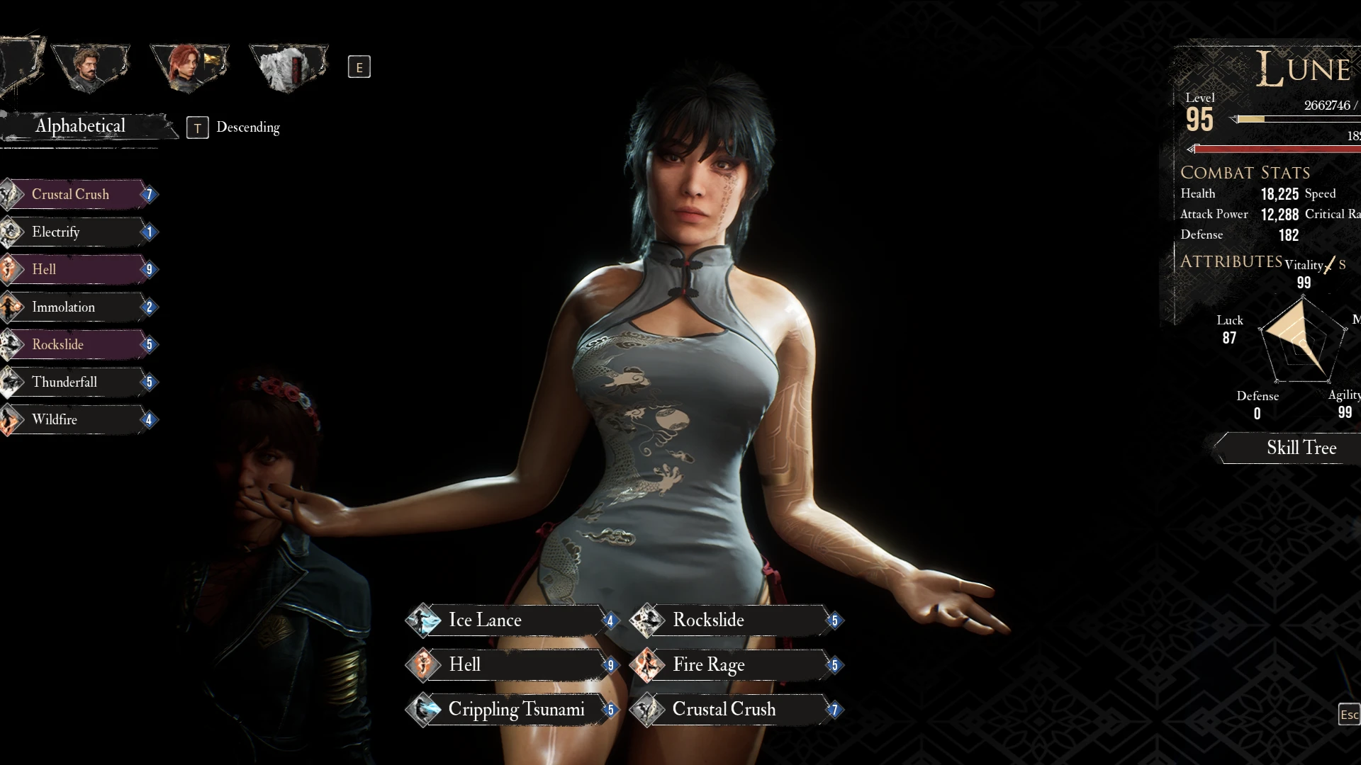 Clair Obscur: Expedition 33 "Нанокостюм Мутанский пион Евы для Люнэ"