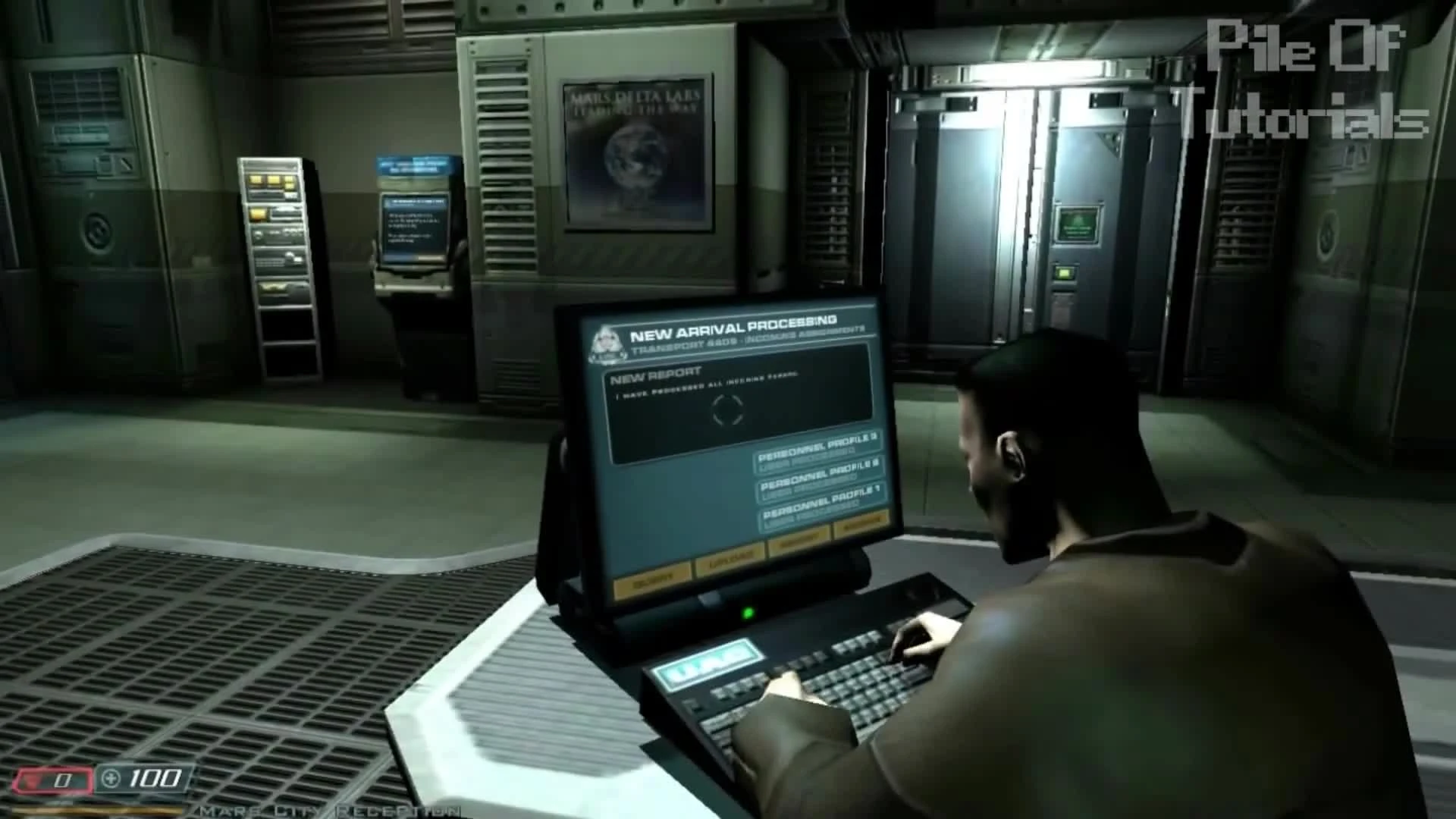 Пасхалки в Doom 3 BFG [Easter Eggs]