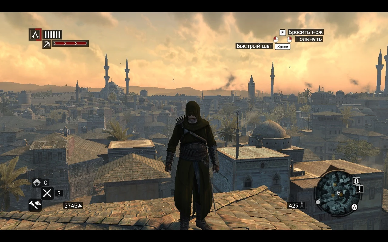 Assassin's Creed: Revelations "Зеленая одежда Альтаира - ремейк со встроенными текстурами"