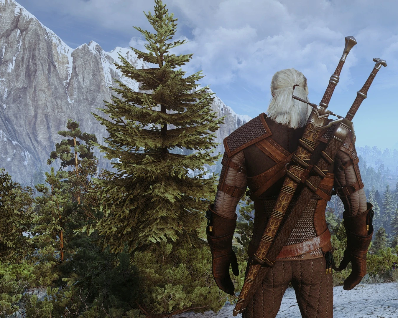 Witcher 3: Wild Hunt: "Приятный ретекстур ножен Волка"