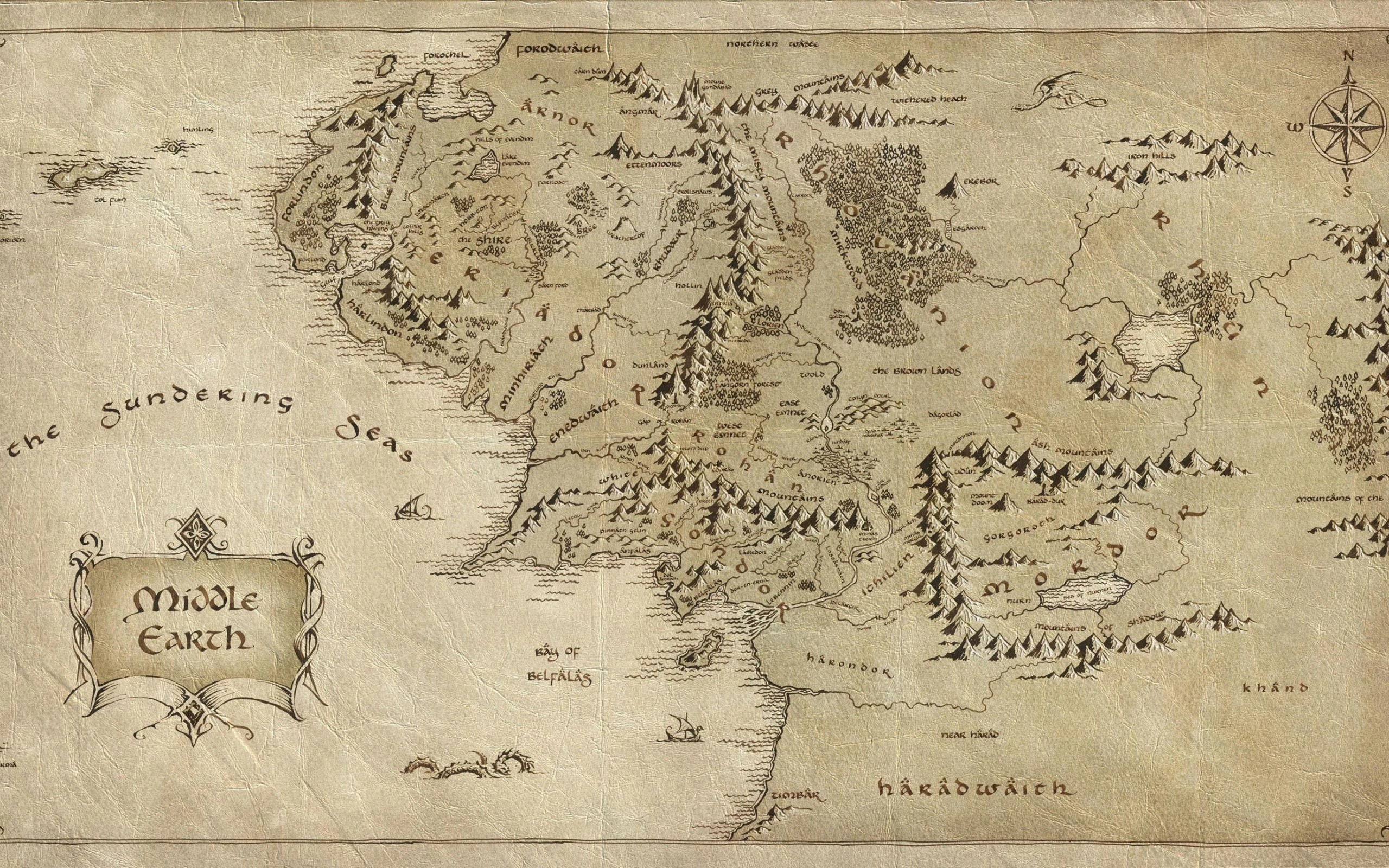 WorldBox - God Simulator "Сохранение - карта "Властелин колец - Средиземья" [0.22.9-558]