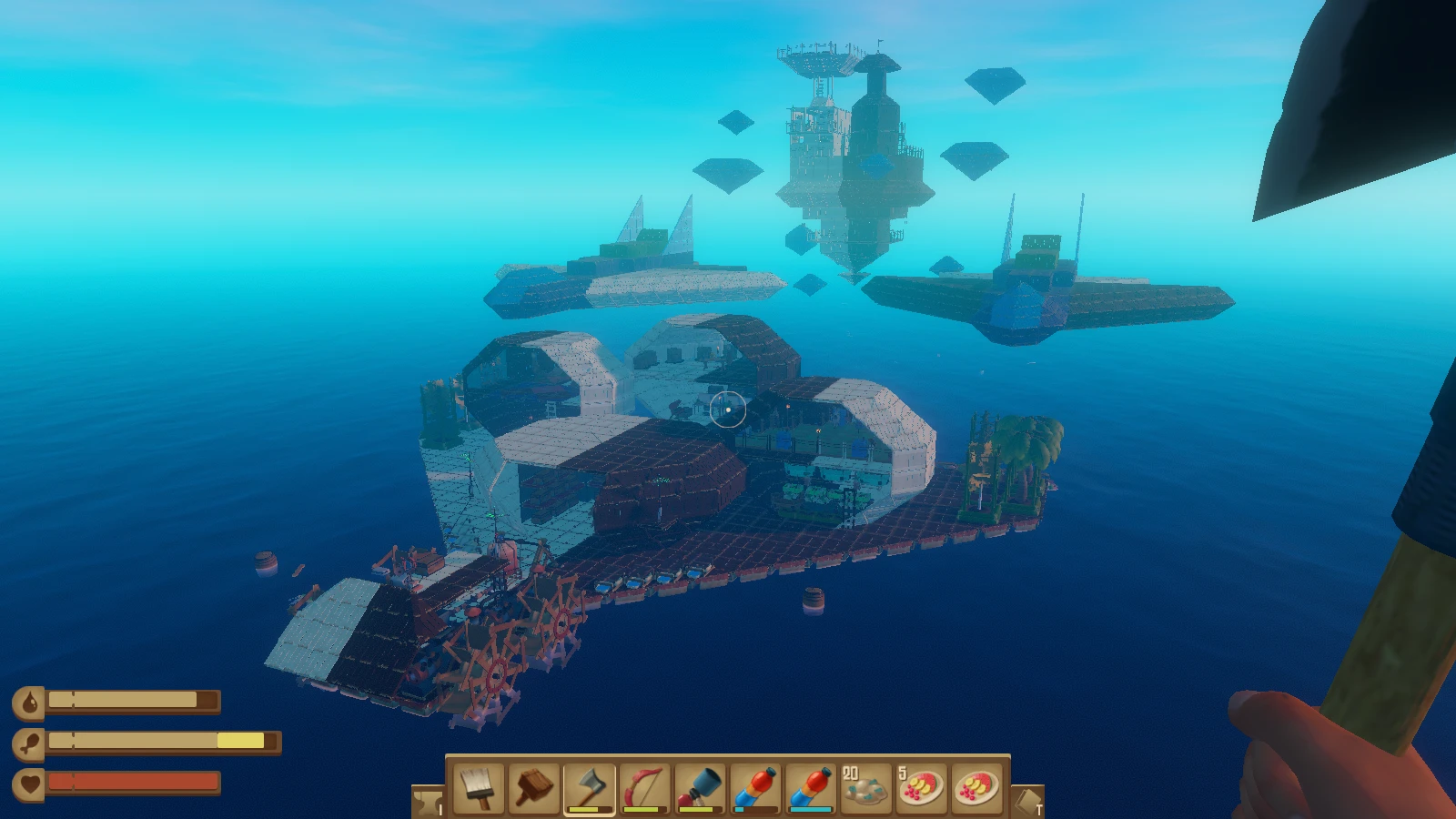 Raft: Сохранение/SaveGame (5 разных сохранений)