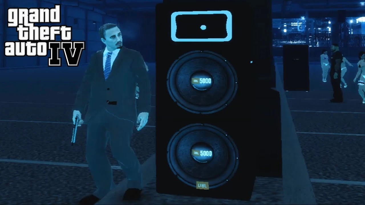 GTA 4 "20000+ Watts JBL Speakers Mod"