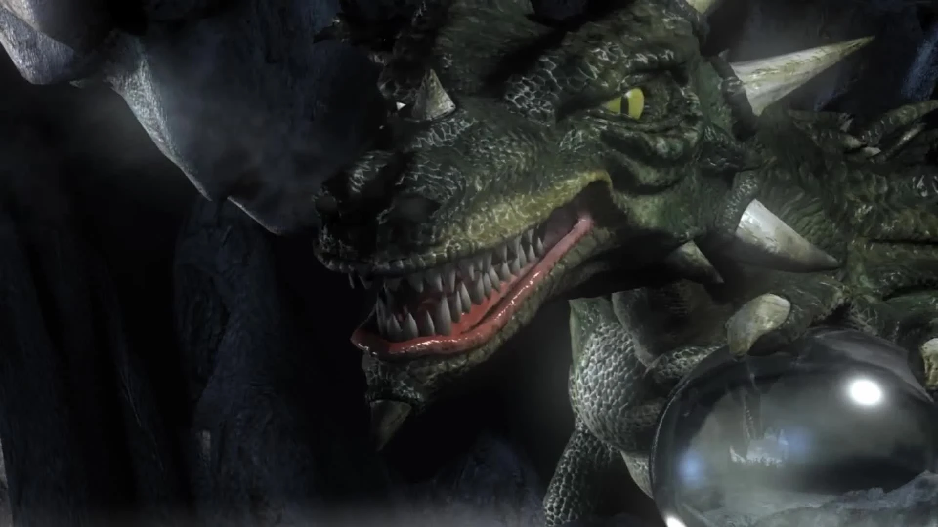 Дракон из заставки Stronghold Legends