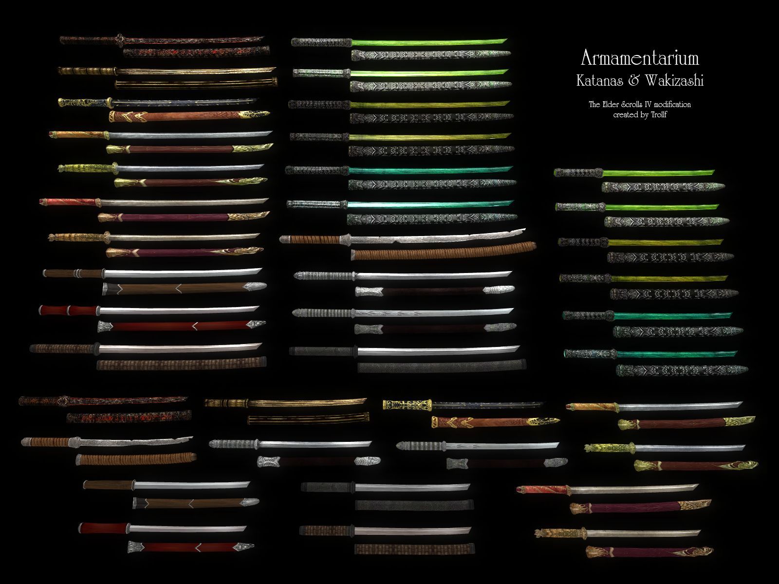 TES 4 Oblivion "Катаны Троллфа"