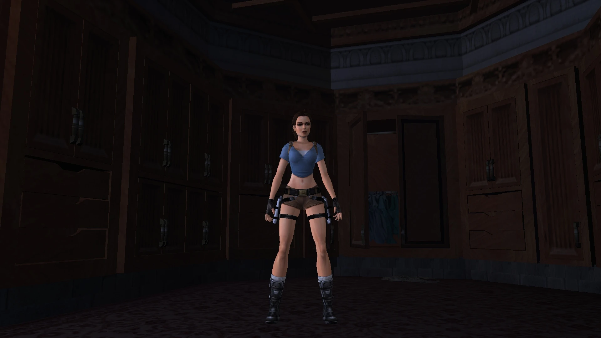 Tomb Raider Anniversary "Скин с голубой блузкой для Anniversary"